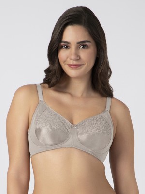 Amante Women Everyday Non Padded Bra(Beige)