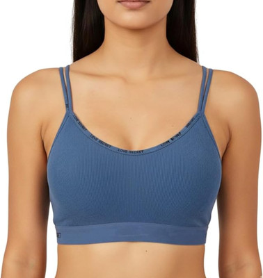 JKOZY Women Everyday Lightly Padded Bra(Pink)