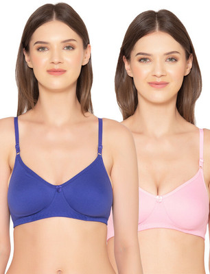 Groversons Paris Beauty Women Full Coverage Non Padded Bra(Multicolor)