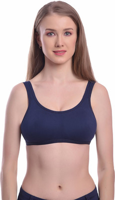 elina Women Everyday Non Padded Bra(Blue)