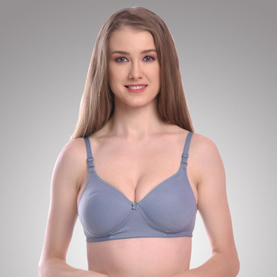 Ornatrope fashion Women Everyday Lightly Padded Bra(Blue)