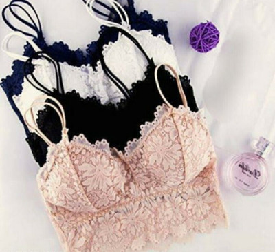 Unique Style Bralette Bra Women Bralette Lightly Padded Bra(Black, White, Beige, Blue)