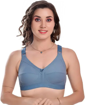 RSR ENTERPRISE Women Everyday Non Padded Bra (Multicolor) Women Full Coverage Non Padded Bra(Pink)