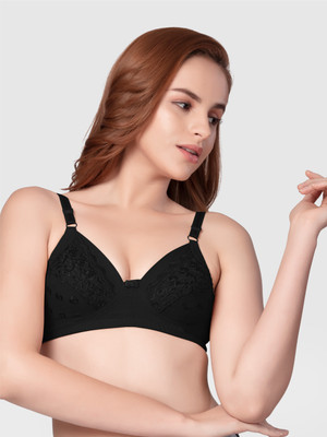 DAISY DEE NCHRESMA Women Everyday Non Padded Bra(Black)
