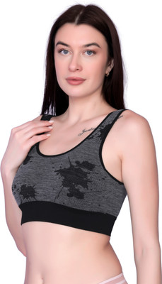 VIYES ENTERPRISE GBRA023 Women Full Coverage Lightly Padded Bra(Black)