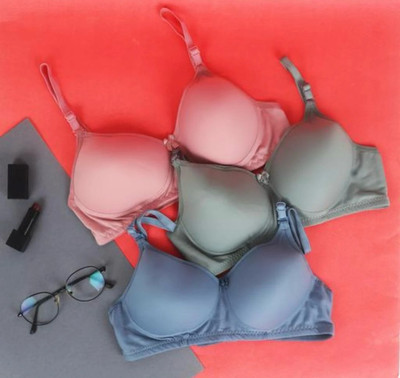 Wonkey Kavya Women Push-up Lightly Padded Bra(Multicolor)