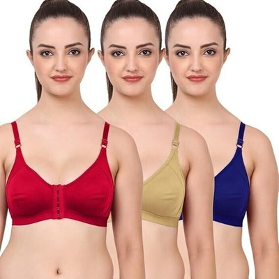 LAPANI ENTERPRISE Women Everyday Non Padded Bra(Multicolor)