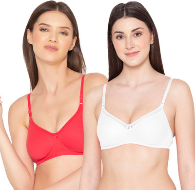 Groversons Paris Beauty Non-padded Combo Bra Women Everyday Non Padded Bra(Multicolor)