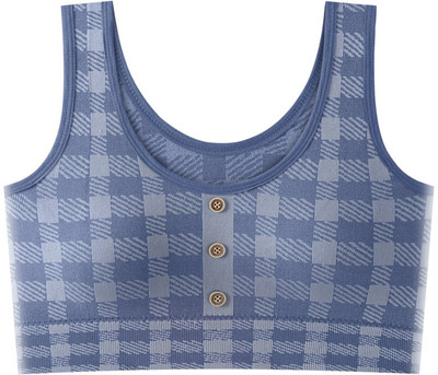 Mansha Women Full Coverage Lightly Padded Bra(Blue)