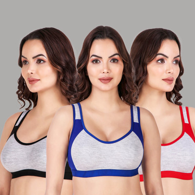 lufiya meena Women Push-up Non Padded Bra(Multicolor)