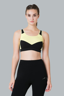 VAN HEUSEN Proactive Antibacterial And Wireless Women Sports Lightly Padded Bra(Yellow)