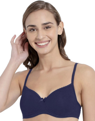 JOCKEY Women T-Shirt Lightly Padded Bra(Dark Blue)