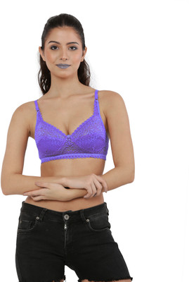 Havenhues Women Everyday Lightly Padded Bra(Blue)