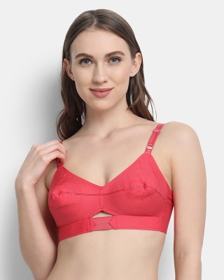 V Star QUEEN U BACK Women Full Coverage Non Padded Bra(Pink)