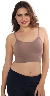 nnb enterprise Women Everyday Lightly Padded Bra(Brown)