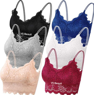 Restore Fashion 862 Women Bralette Lightly Padded Bra(Multicolor)