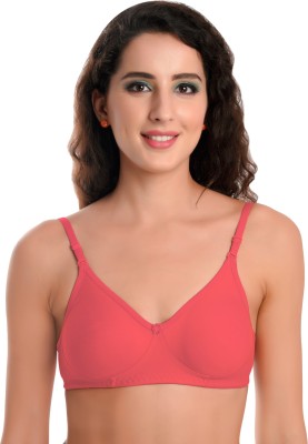 MyCare Women T-Shirt Non Padded Bra(Red)