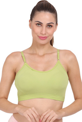 AMOUR SECRET Amour Secret Sports Bra Women Sports Lightly Padded Bra(Light Green)