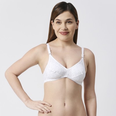 JULIET KINNARI WH Women Everyday Non Padded Bra(White)