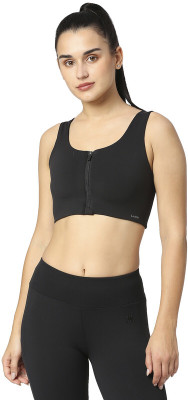 Laasa Sports SPORTS BRA Women Sports Lightly Padded Bra(Black)