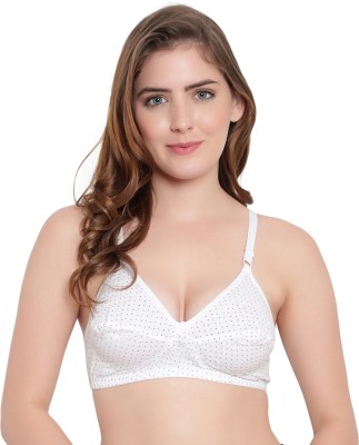 BODYSUIT Women Push-up Non Padded Bra(White)