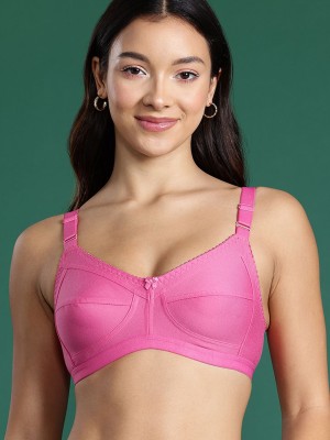 Dressberry Women T-Shirt Non Padded Bra(Pink)