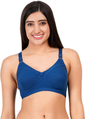 Layeba Women Minimizer Non Padded Bra(Blue)