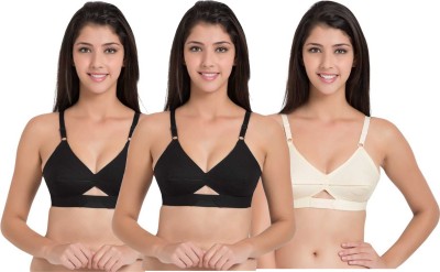 ARSHEEN ADORE CK BRA Women Everyday Non Padded Bra(White, Black)