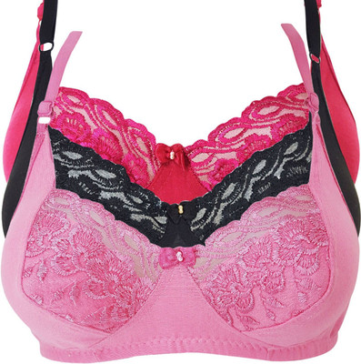 X-WELL Women Everyday Non Padded Bra(Multicolor)