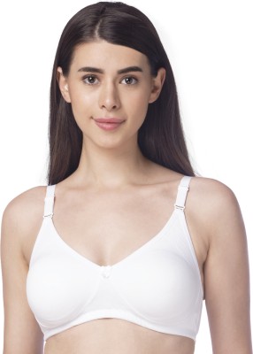 KYANDO Diva Side Support Shaper Everyday Bra White 32D Women Everyday Non Padded Bra(White)