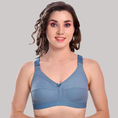 X-WELL Women Everyday Non Padded Bra(Grey)