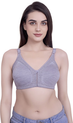 calibra PREMIUM, LIGHT PADDED FULL COVERAGE BRA Women Full Coverage Non Padded Bra(Grey)