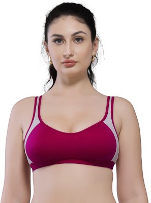 KGN RETINA Sport Bra For Women Women Everyday Non Padded Bra(Pink)