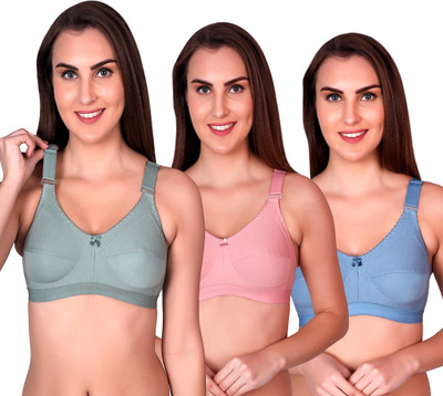 CURVZEX disha Women Push-up Non Padded Bra(Multicolor)