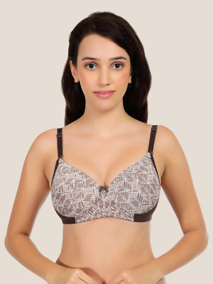 POOJA RAGENEE T-Shirt bra Women Full Coverage Lightly Padded Bra(Multicolor)