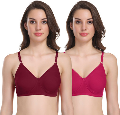 POOJA RAGENEE BAYLEE LP Women Full Coverage Lightly Padded Bra(Multicolor)