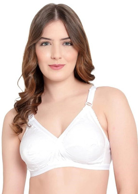 DILSOZ RUBY INNERWEARS FASHION Women Everyday Non Padded Bra(White)