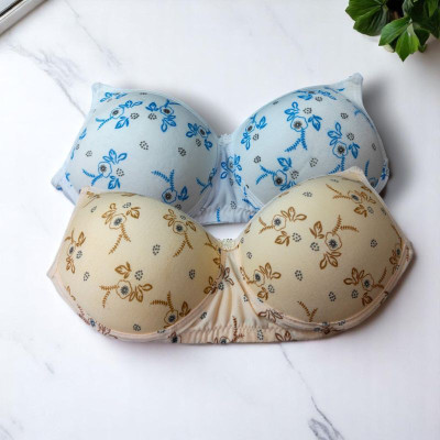 Anamta Women Push-up Lightly Padded Bra(Multicolor)