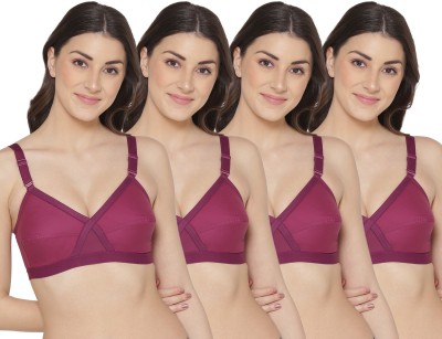 KOMLI Women Minimizer Non Padded Bra(Purple)