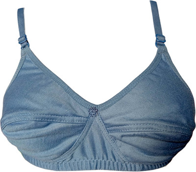 Salasar Enterprises Women Everyday Non Padded Bra(Blue)