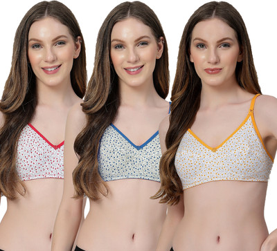 LILY lahahc Women Everyday Non Padded Bra(Multicolor)