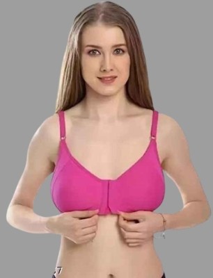 Shree Enterprise Women Full Coverage Non Padded Bra(Pink)