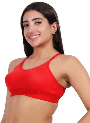 Dua Women Full Coverage Heavily Padded Bra(Red)