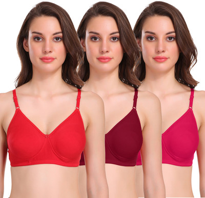 POOJA RAGENEE BAYLEE LP Women Full Coverage Lightly Padded Bra(Multicolor)