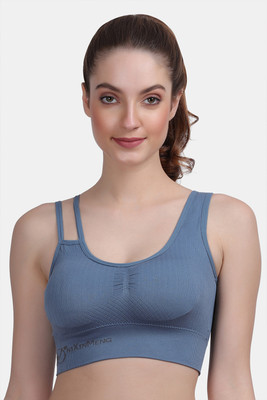 AMOUR SECRET Women Sports Lightly Padded Bra(Blue)
