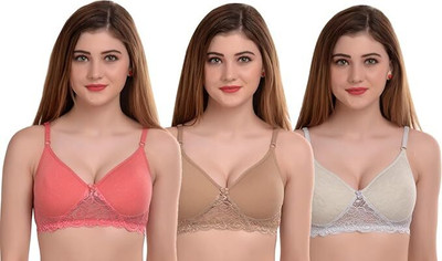 Rodley Women Minimizer Lightly Padded Bra(Multicolor)