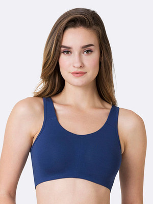 VAN HEUSEN Wireless And Non Padded Women Full Coverage Lightly Padded Bra(Dark Blue)