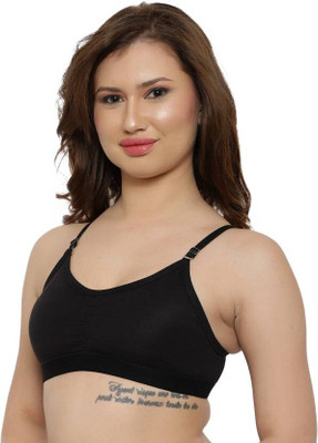 Bleint Women Everyday Non Padded Bra(Black)