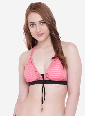 La inTimo Women Minimizer Lightly Padded Bra(Pink)