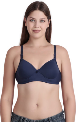 UBS COLLECTION Women Everyday Lightly Padded Bra(Blue)
